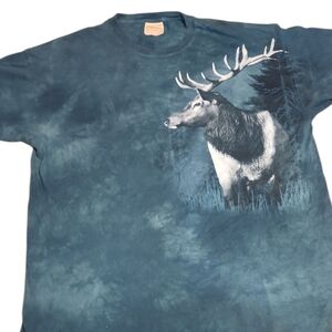 Men's Blue Graphic T-Shirt